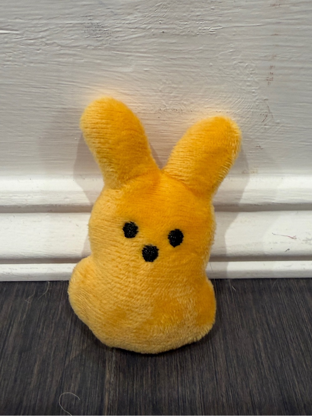 NWOT Peeps 3”in Orange Small Bunny Stuffed Animal Plush Easter Kids
